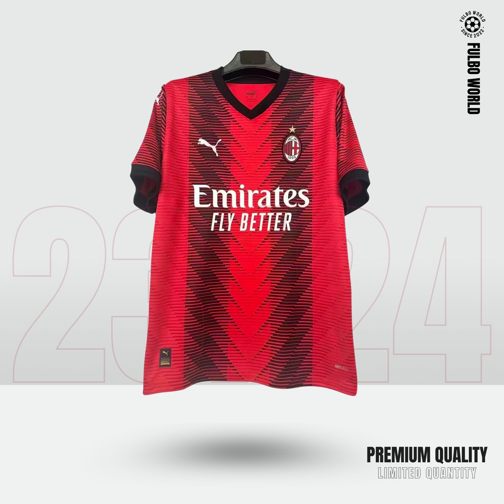 A.C. Milan Home 23/24 Jersey