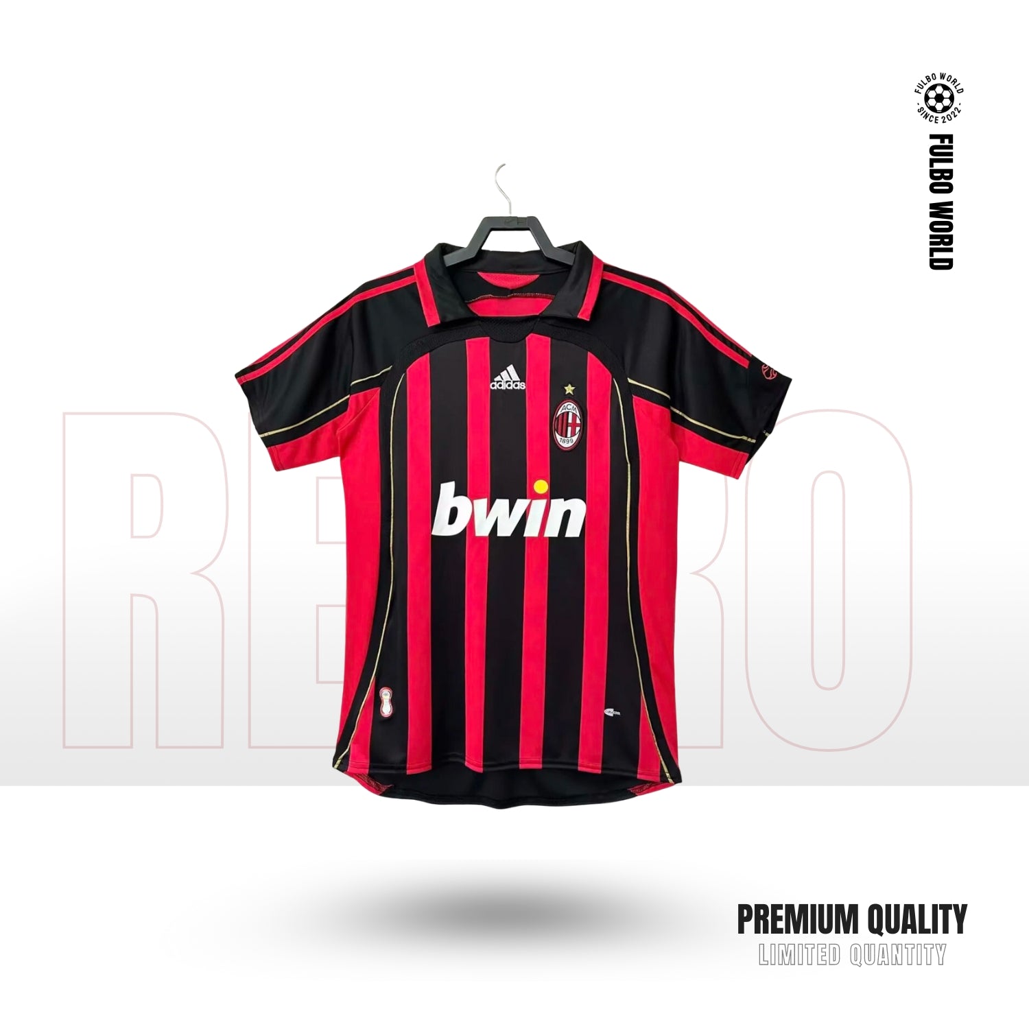 A.C. Milan Home 06/07 Jersey