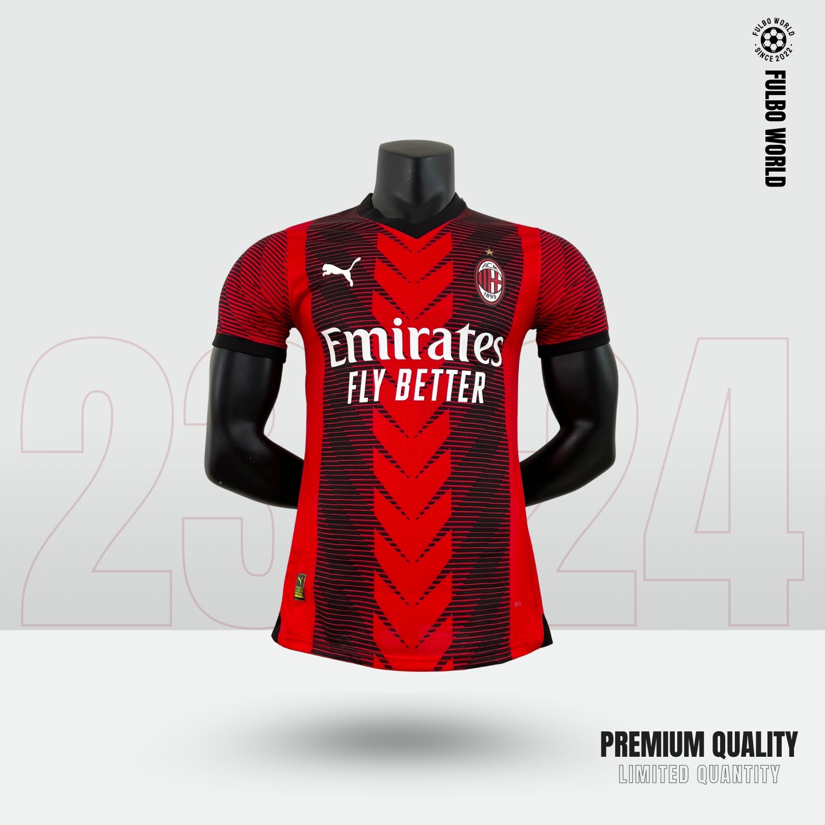 A.C. Milan Home 23/24 (Player Version)