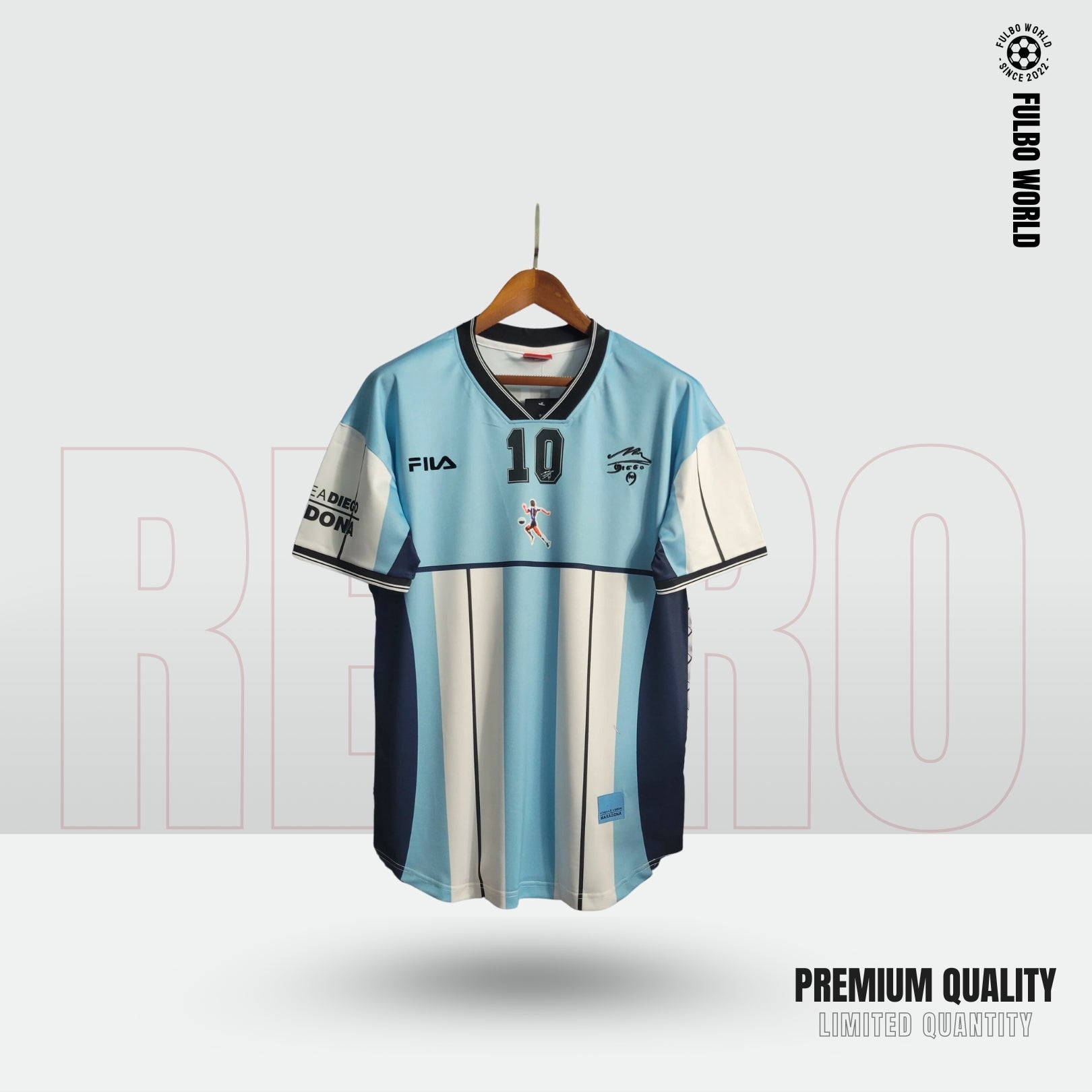 Argentina Maradona 10 Retirement Commemorative Edition